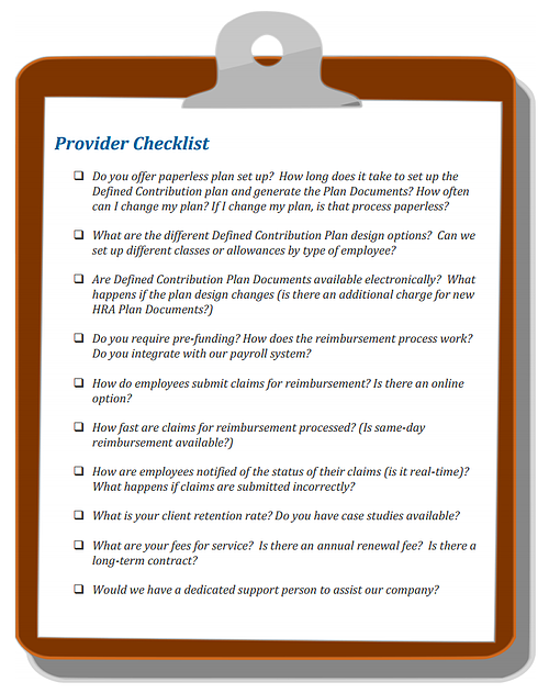 defined contribution questions to ask