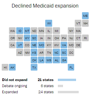 declined medicaid expansion