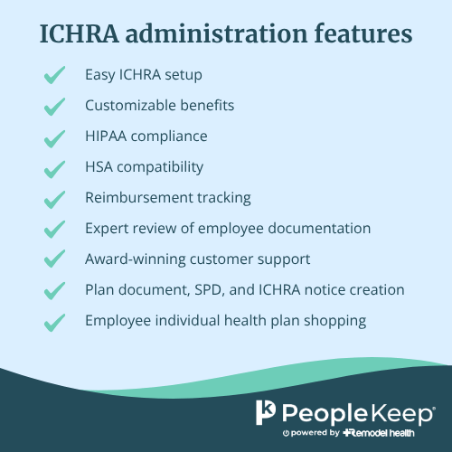 ICHRA administration features