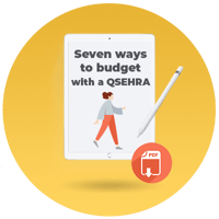 Seven ways to budget with a qsehra_cta icon