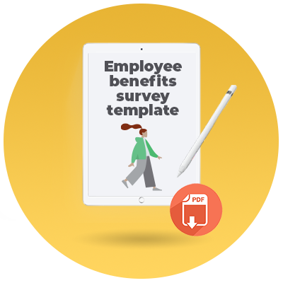 Employee benefits survey template_CTA icon