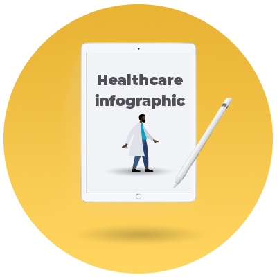 Healthcare infographic_cta icon