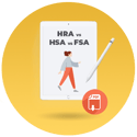 hra hsa fsa comparison chart CTA icon