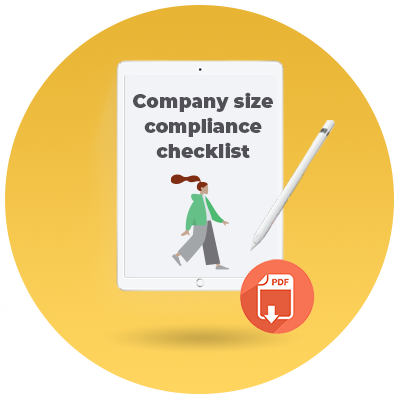 Company size compliance checklist_CTA icon