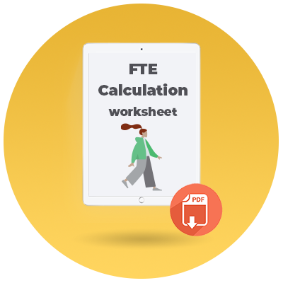 FTE Calculation Worksheet Icon