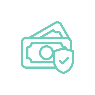Paid family leave benefits icon