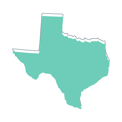 texas outline