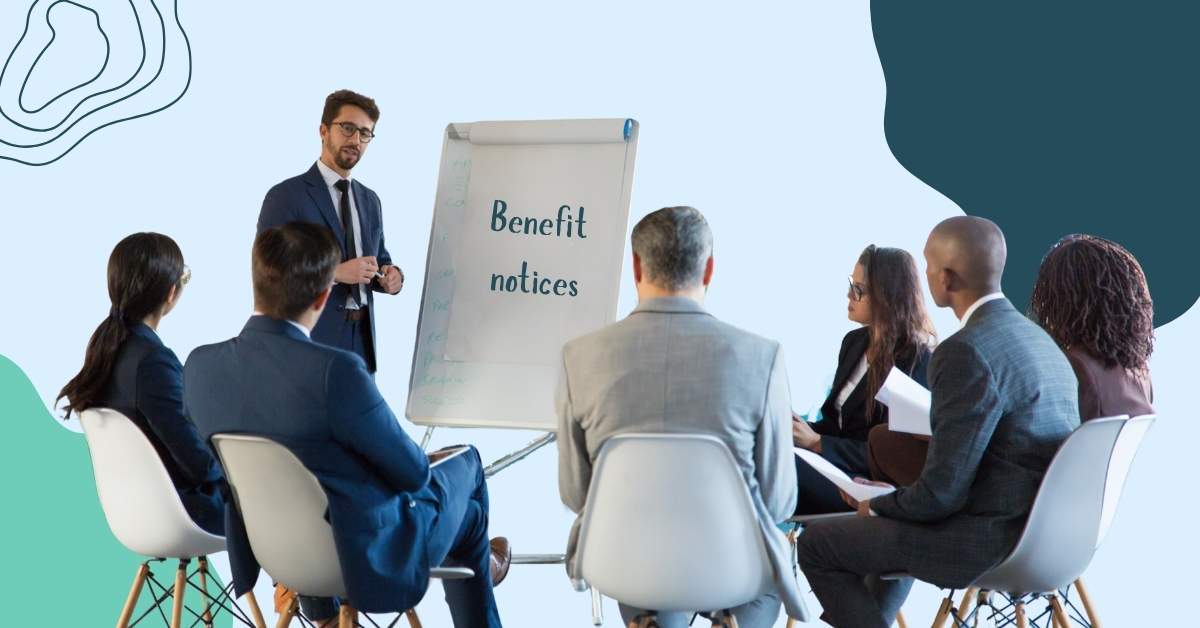 What are the required benefit plan notices