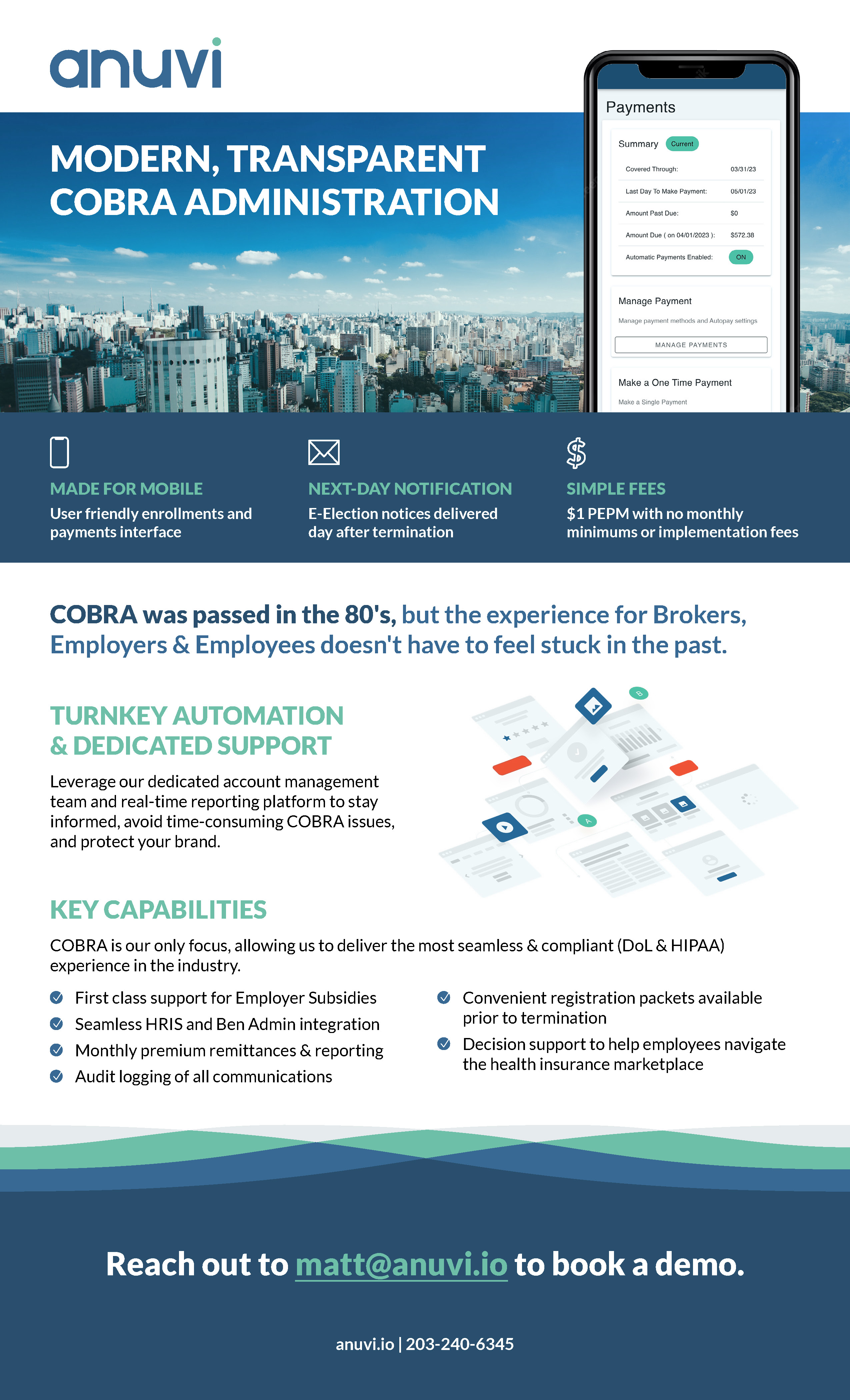 Web Based COBRA Administration