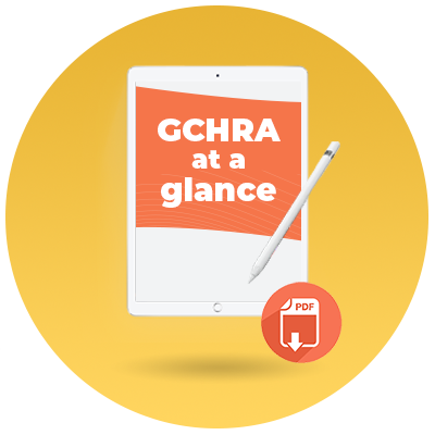 GCHRA at a glance_CTA icon