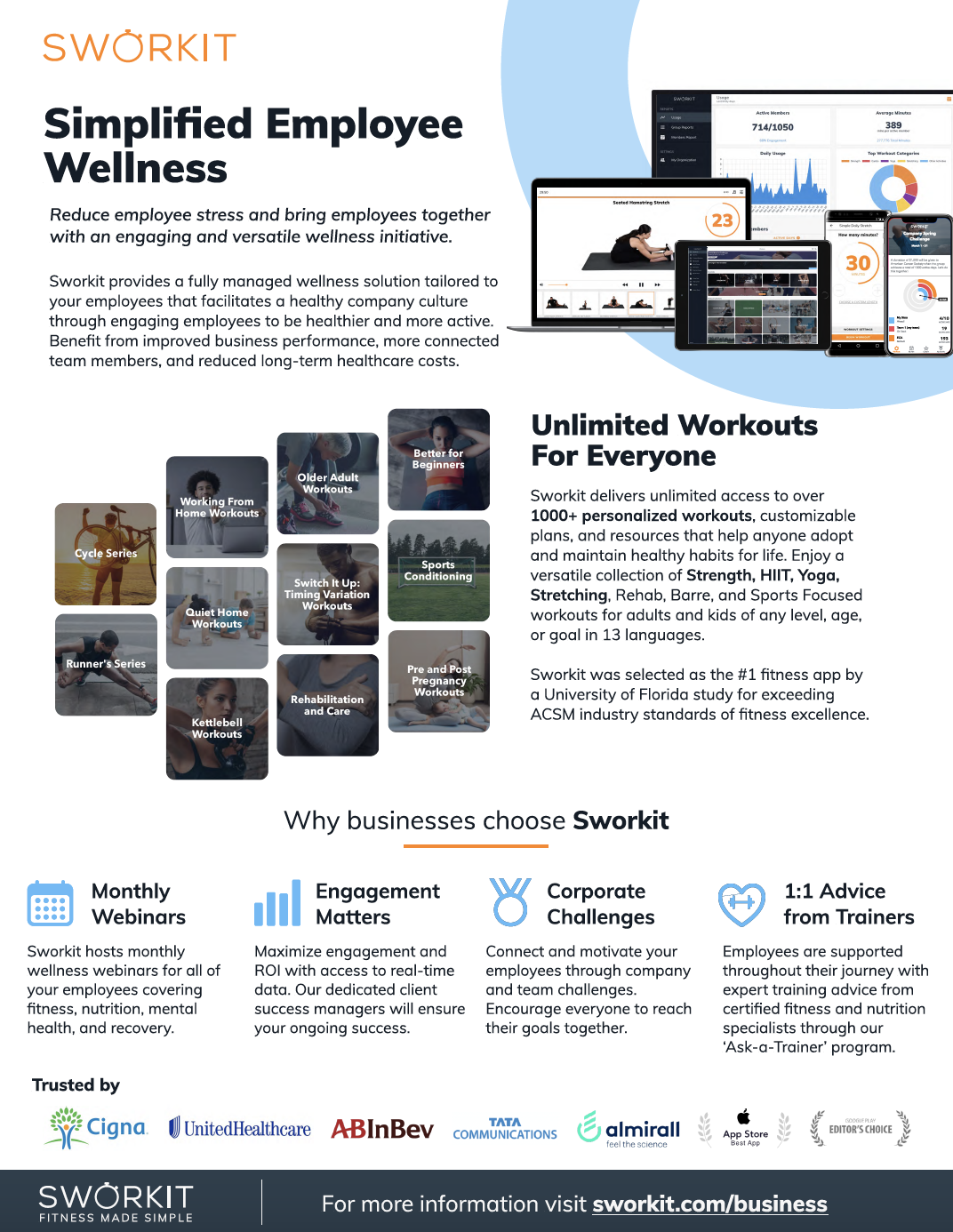 Sworkit Health media 2